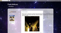 Desktop Screenshot of parklifemusic.blogspot.com