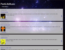 Tablet Screenshot of parklifemusic.blogspot.com