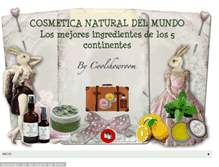 Tablet Screenshot of cosmeticadelmundo.blogspot.com