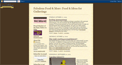 Desktop Screenshot of fabulousfoodinaflash.blogspot.com