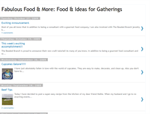 Tablet Screenshot of fabulousfoodinaflash.blogspot.com