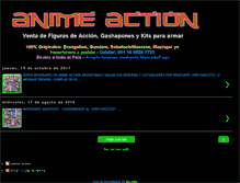 Tablet Screenshot of animeaction-blog.blogspot.com