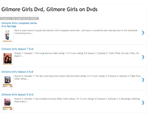 Tablet Screenshot of gilmoregirlsdvdsets.blogspot.com