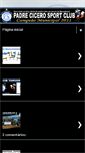Mobile Screenshot of padrecicerosc.blogspot.com