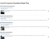 Tablet Screenshot of curtyvonnesroadtrip.blogspot.com