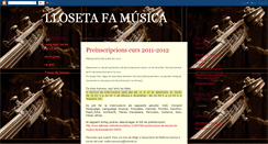 Desktop Screenshot of llosetafamusica.blogspot.com