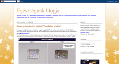Desktop Screenshot of egeszsegunk-blogja.blogspot.com