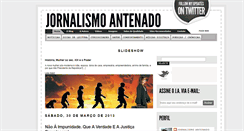 Desktop Screenshot of jornalismoantenado.blogspot.com