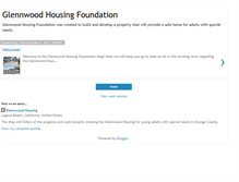 Tablet Screenshot of glennwoodhousing.blogspot.com