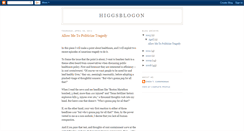 Desktop Screenshot of higgsblogon.blogspot.com