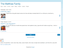 Tablet Screenshot of matthiasfam.blogspot.com