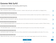Tablet Screenshot of extremewebsurfs.blogspot.com