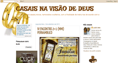Desktop Screenshot of luizeanacasados.blogspot.com