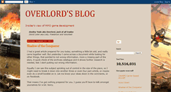Desktop Screenshot of overlord-wot.blogspot.com