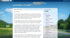 Desktop Screenshot of lovesmomforever.blogspot.com
