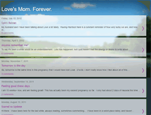 Tablet Screenshot of lovesmomforever.blogspot.com