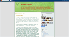 Desktop Screenshot of madameaumaroc.blogspot.com