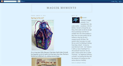 Desktop Screenshot of maggikmoments.blogspot.com