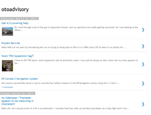 Tablet Screenshot of otoadvisory.blogspot.com