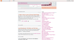 Desktop Screenshot of localdisturbances.blogspot.com