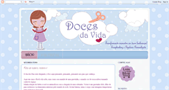 Desktop Screenshot of docesdavida.blogspot.com