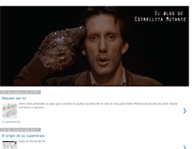 Tablet Screenshot of estrellitamutante.blogspot.com