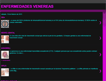 Tablet Screenshot of enfermadadesvenereas.blogspot.com