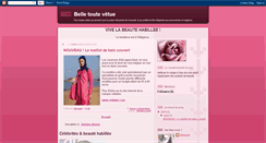 Desktop Screenshot of belletoutevetue.blogspot.com