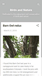 Mobile Screenshot of birdsandnature.blogspot.com