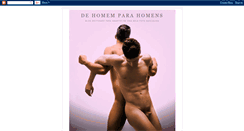 Desktop Screenshot of dehomemparahomens.blogspot.com