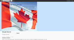 Desktop Screenshot of letgotocanada.blogspot.com