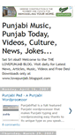 Mobile Screenshot of lovepunjab.blogspot.com