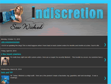 Tablet Screenshot of indiscretion-mara.blogspot.com