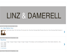 Tablet Screenshot of linzanddamerellstudio.blogspot.com