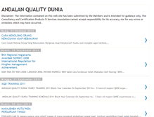 Tablet Screenshot of andalanqualitydunia.blogspot.com