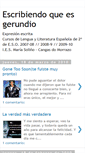 Mobile Screenshot of escribiendoqesgerundio.blogspot.com