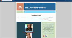 Desktop Screenshot of latvpolemicatelmex.blogspot.com