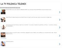 Tablet Screenshot of latvpolemicatelmex.blogspot.com