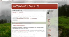 Desktop Screenshot of matematicas2bachiller.blogspot.com