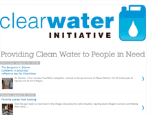 Tablet Screenshot of clearwaterinitiative.blogspot.com