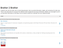 Tablet Screenshot of brother2brotherapw.blogspot.com