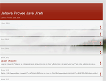 Tablet Screenshot of jehovaproveejavejireh.blogspot.com