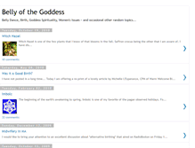 Tablet Screenshot of bellyofthegoddess.blogspot.com