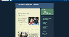 Desktop Screenshot of liberalleadership06.blogspot.com