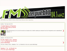 Tablet Screenshot of fmdelpuebloazul.blogspot.com