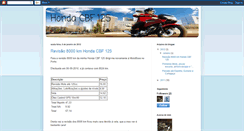 Desktop Screenshot of hondacbf125.blogspot.com