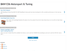 Tablet Screenshot of bmw-e36.blogspot.com