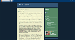 Desktop Screenshot of neothinkeronline.blogspot.com