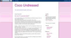 Desktop Screenshot of cocoundressed.blogspot.com