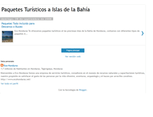 Tablet Screenshot of islasdelabahia.blogspot.com